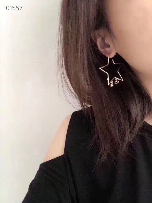 Dior飾品 迪奧2021熱銷款五角星耳釘 時尚經典款耳環  zgd1194
